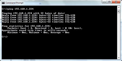 how to ping ip address in unix