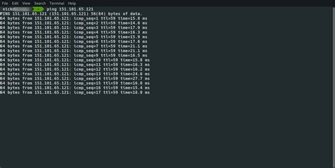 how to ping multiple ip addresses in linux