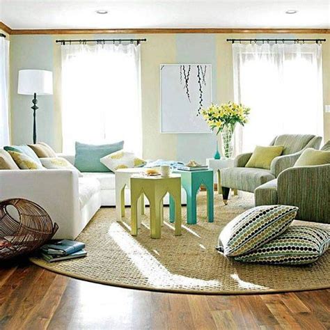 How To Place A Round Rug In A Rectangular Room
