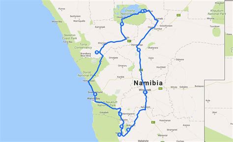 how to plan a trip to namibia