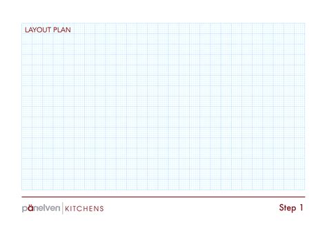 How To Plan Kitchen On Graph Paper