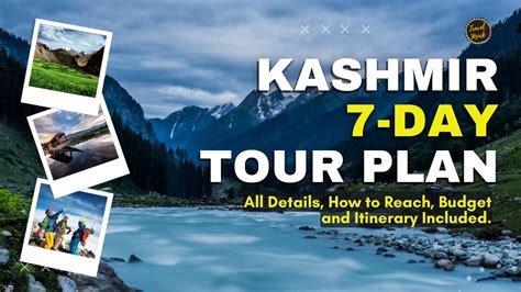 how to plan trip to kashmir