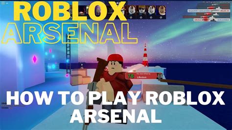 how to play arsenal roblox