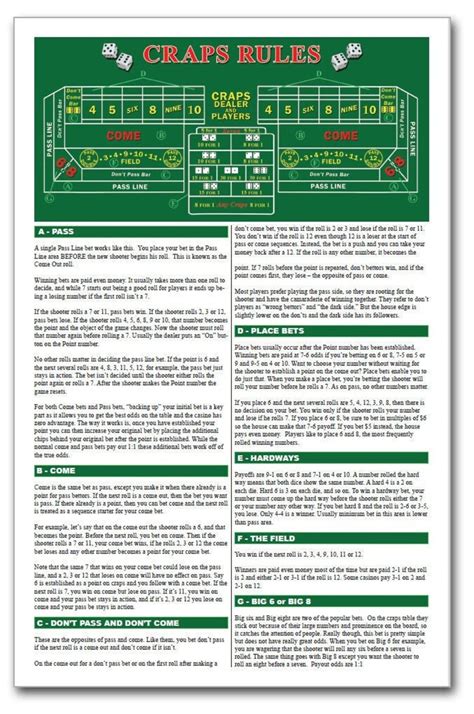 how to play craps basic strategy