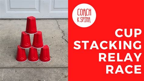 How To Play Cup Stack Relay
