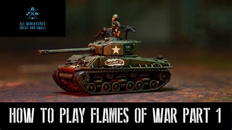 how to play flames of war