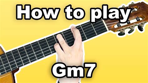 how to play gm7 on ukulele