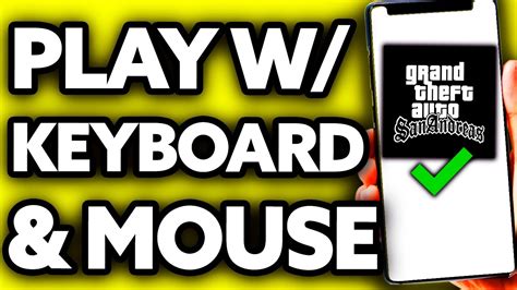how to play gta san andreas on android with keyboard and mouse
