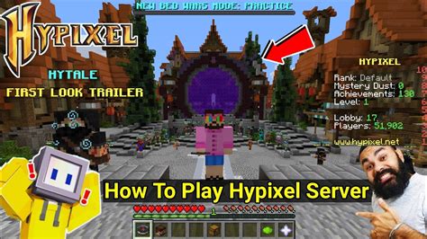 how to play hypixel skyblock on java