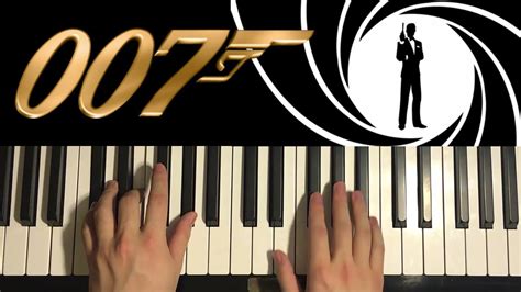 how to play james bond theme on piano