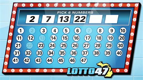 how to play lotto 47