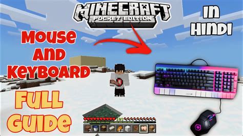 How To Play Minecraft PE With Mouse And Keyboard
