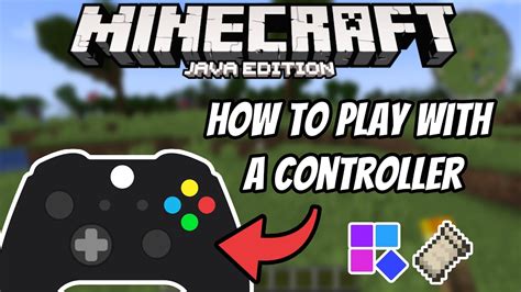 how to play minecraft with controller on pc java