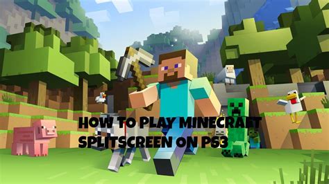 Minecraft PS3 &amp; XBOX SplitScreen Tutorial YouTube