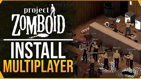 how to play multiplayer project zomboid