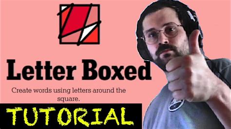how to play nyt letter boxed