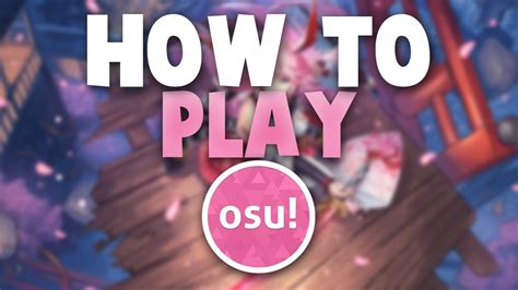 how to play osu