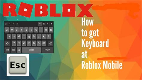 how to play roblox mobile with keyboard and mouse