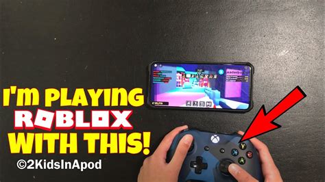 how to play roblox mobile with xbox controller