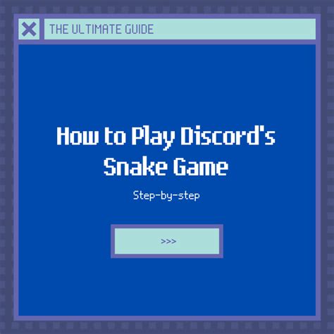 How To Play Snake In Discord