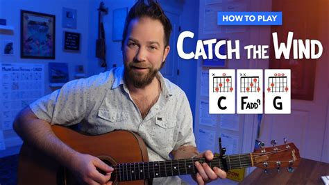 how to play try and catch the wind on guitar