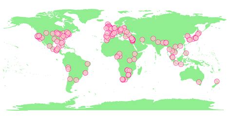 how to plot coordinates on a map in r