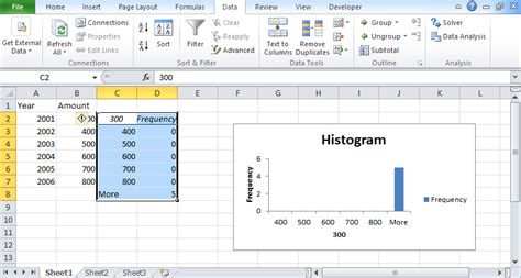How To Plot Histogram In Excel Mac