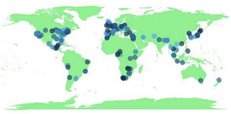 how to plot points on a map in r