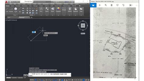 how to plot survey coordinates in autocad