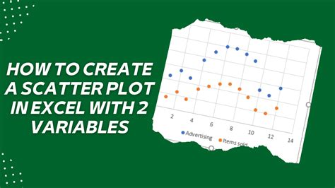 how to plot two variables in excel