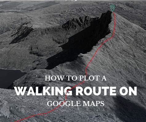 how to plot walking route on google maps