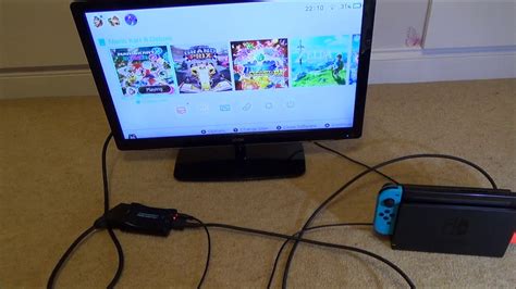 How To Plug Switch Into Monitor