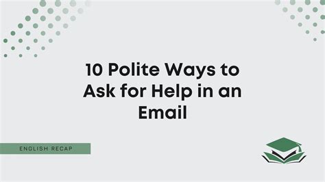 how to politely ask for guidance in email