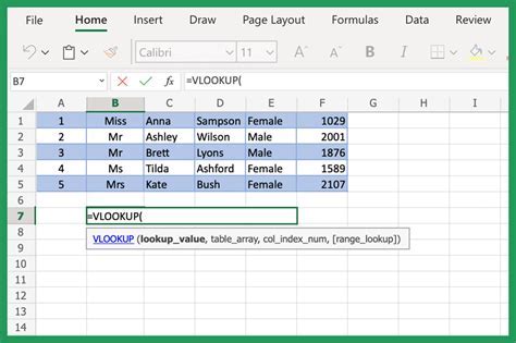 How To Populate Data In Excel Using Vlookup
