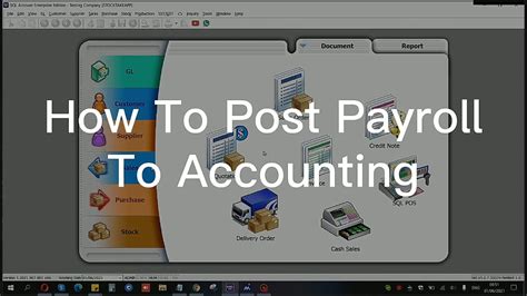 how to post payroll