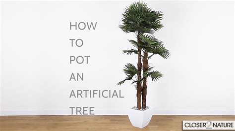 How To Pot An Artificial Tree
