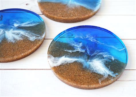 How To Pour Resin On Coasters