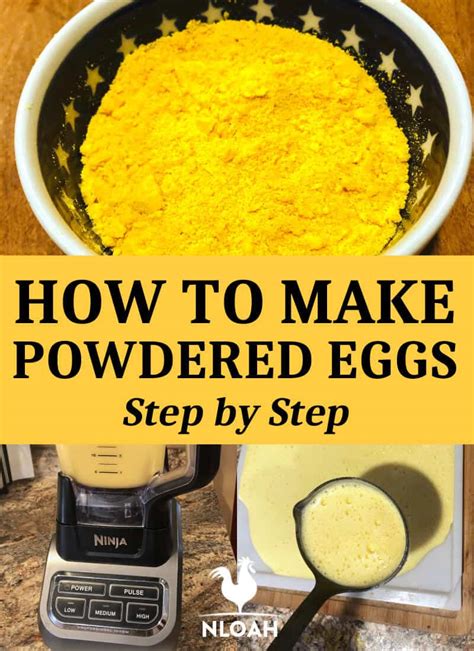 How To Powdered Eggs