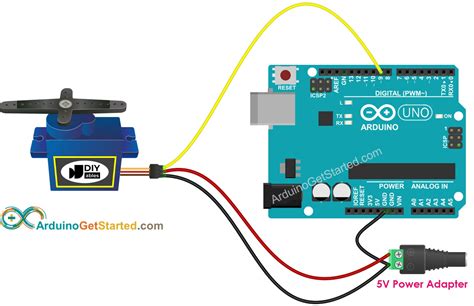 How To Power Servo Motor Arduino