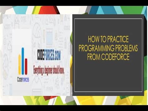 how to practice problems on codeforces