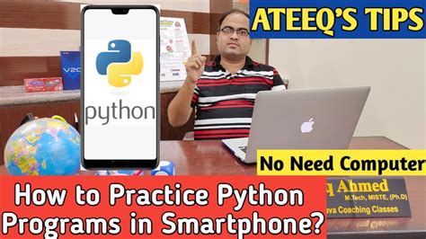 how to practice python on mobile