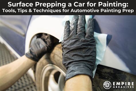 How To Prep Surface For Auto Paint
