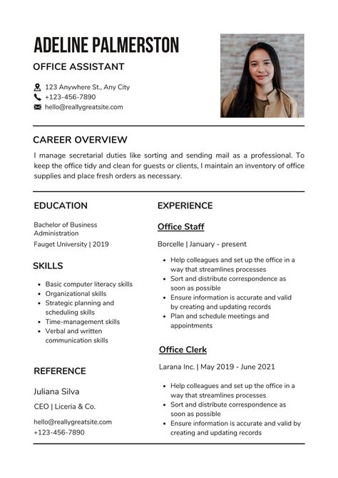 how to prepare basic resume