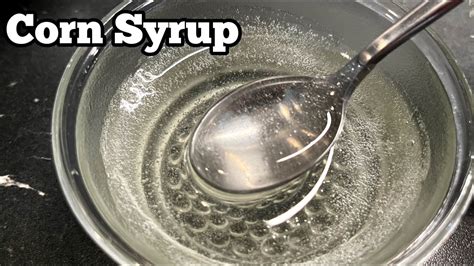 how to prepare corn syrup