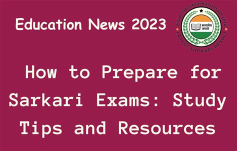 how to prepare for sarkari exams