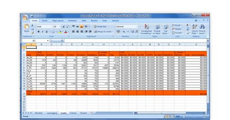 how to prepare mis report in excel