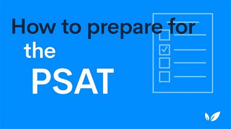 how to prepare psat