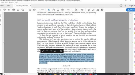 how to present interview data in research