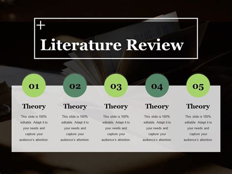 how to present literature review in ppt