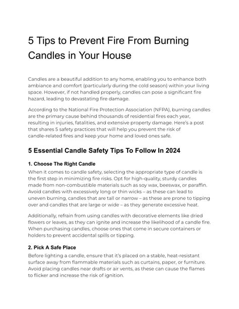 How To Prevent Candles From Exploding